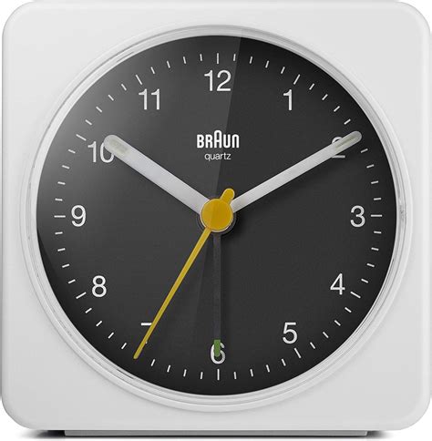 Amazon Braun Classic Analogue Alarm Clock With Snooze And Light