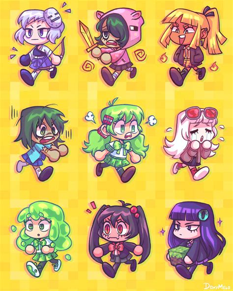 Minecraft Mobs As Cute Girls 💖 Oc Moemorphism