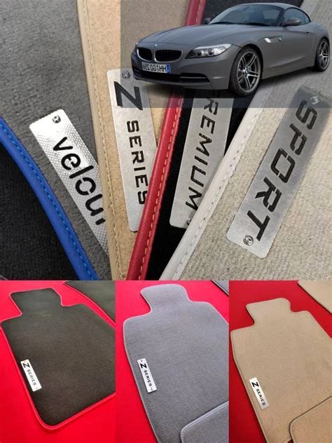 Bmw Z E Velour Carpet Floor Mats With Logo