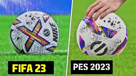 Fifa Vs Efootball Direct Comparison Graphics Facial