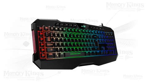 Teclado Gaming Genius Gx Scorpion K Pro Rgb Memory Kings Lo Mejor