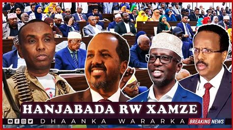 Deg Deg Rw Xamse Oo Ku Hanjbay Inuu Dili Doodno Farmaajo Xiisada