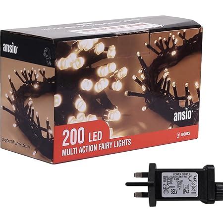 Ansio Christmas Lights Led M Ft Cluster Compact Christmas