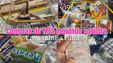 Primeira Compra Do M S Morando Sozinha Minha Filha Youtube