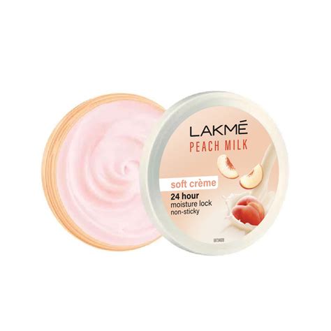 Lakme Peach Milk Soft Creme Moisturizer Buy Lakme Peach Milk Soft