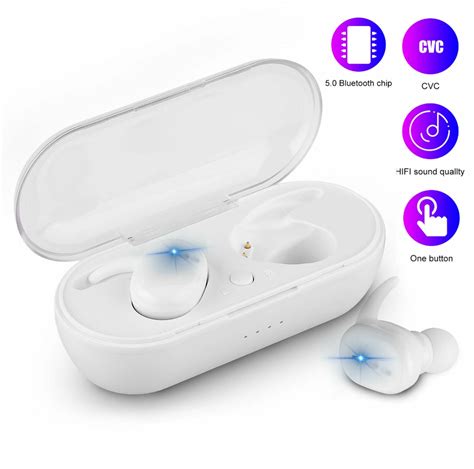 2020 Wireless Earbuds With Charging Casein Ear Headphones With Built