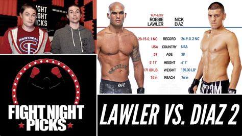 UFC 266 Robbie Lawler Vs Nick Diaz 2 Prediction YouTube