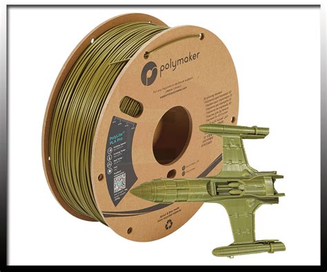 Polylite Pla Pro Army Green Mm Dea