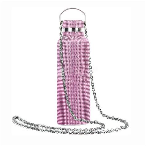 Dazzling Rhinestone Strap Thermos Water Bottle Water Bottle Manufacturer