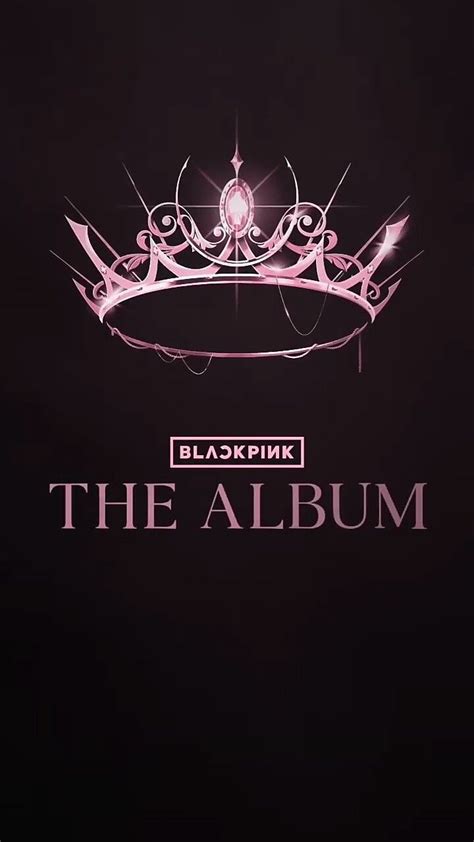 the album cover art for blackpink's new album, the album