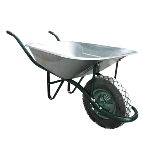 Wheel Barrow Wb6203t 5 Cu Ft 65l Steel Tray With 4 00 8 Pneumatic Wheels