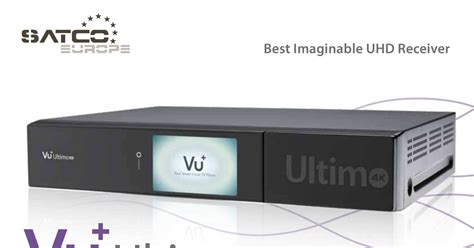 Vu Ultimo 4k Datenblatt Pdf DocDroid