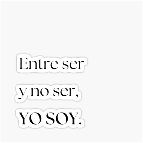 Entre Ser Y No Ser Yo Soy Teresa Telenovela Sticker For Sale By