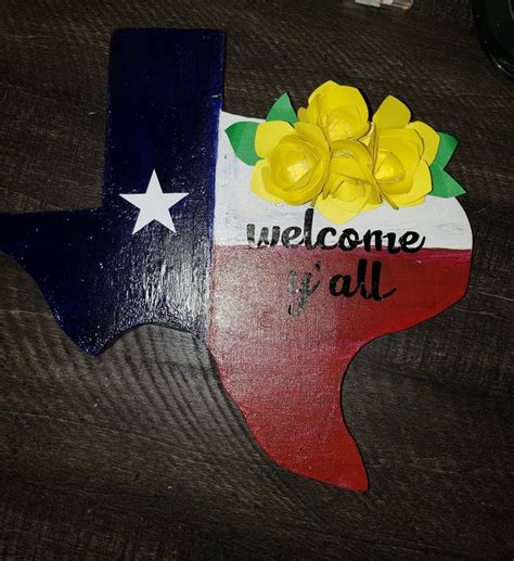 Wooden Texas Sign - Etsy