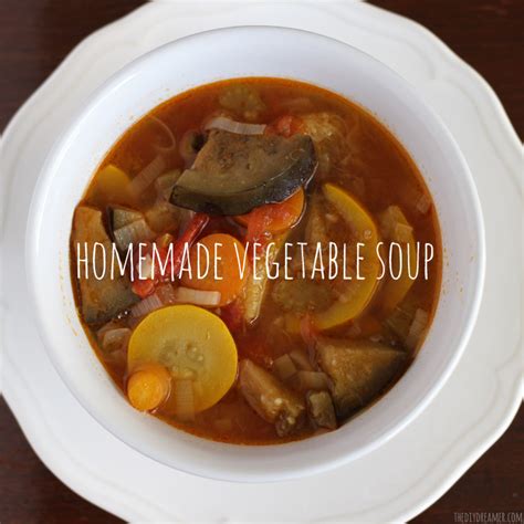 Easy Homemade Garden Vegetable Soup Recipe