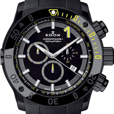 New With Strap Edokkusu Edox Kurono Offshore Chronoffshore