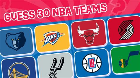 Guess The NBA Team | 30 Logos | Basketball Team Logo Quiz 2024 - YouTube