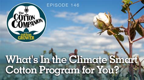 What S In The Climate Smart Cotton Program For You Cotton Grower