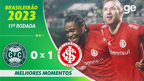 Coritiba X Internacional Melhores Momentos Rodada