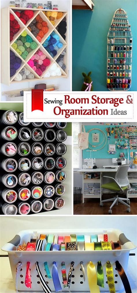 Sewing Room Storage And Organization Ideas 2017