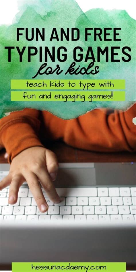 Fun And Free Typing Games For Kids - Hess UnAcademy