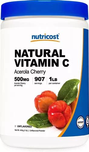 Suplemento Em P Nutricost Suplemento Alimenticio Cereja Acerola