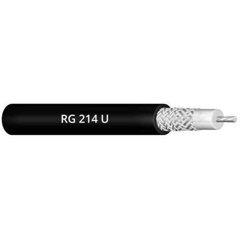 Rg U Double Screened Ohm Rf Coaxial Cable Manufactured In