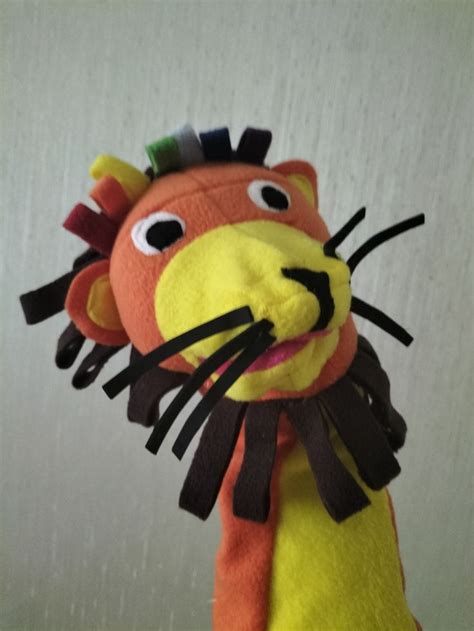 Dave Privett Version of Isaac the Lion Puppet Replica by Baby Einstein ...