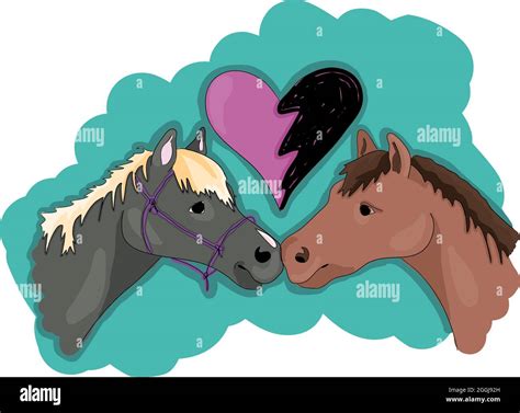 Horsey girl Stock Vector Images - Alamy