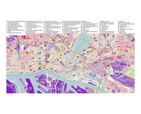 Mapas De Hamburgo Colecci N De Mapas De La Ciudad De Hamburgo