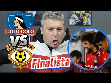 Colo Colo Vs Cobreloa Reaccion De Un Hincha De River Copa De