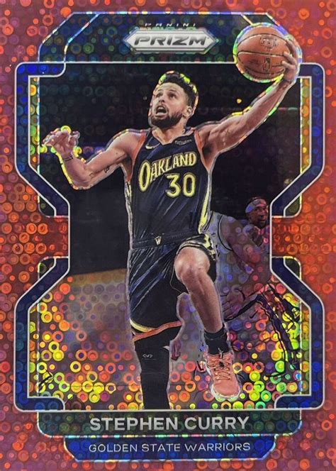 Stephen Curry 2021 Prizm Fast Break Red 154 Price Guide Sports Card