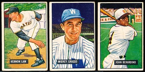 Lot Detail 1951 Bowman Bb 3 Diff