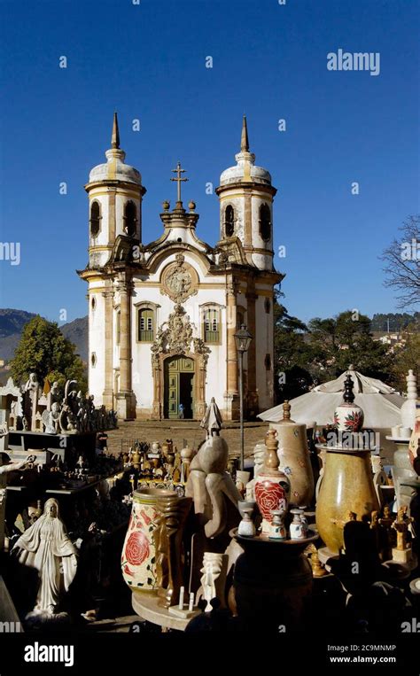 Sao Francisco De Assis Church City Of Ouro Preto State Of Minas