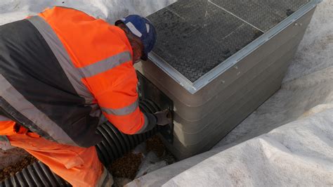 Doncaster Rail Depot Flexi Pit Drainage Catchpit Install Cubis Systems