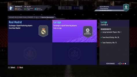 FIFA 21 How To Complete POTM Karim Benzema SBC Requirements And