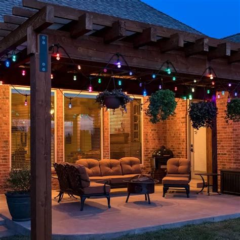 Colorful Gazebo Lighting Ideas - GRIP ELEMENTS