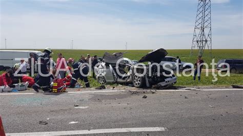 UPDATE 3 Intervine şi elicopterul SMURD Accident grav la ieşire din