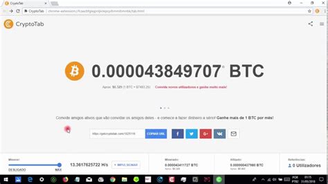 Como Transferir Bitcoins Minerados Da Extensão Cryptotab Para O Crypto