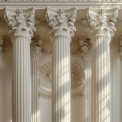 Classical Architecture Columns | Premium AI-generated image