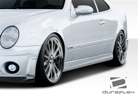 1998 2002 Mercedes CLK W208 Duraflex C63 Look Body Kit 4 Piece