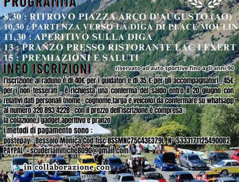 Raduno Della Valle D Aosta Autoraduni It La Guida Dei Raduni