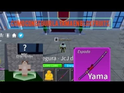 Como Conseguir La Yama En Blox Fruits Youtube