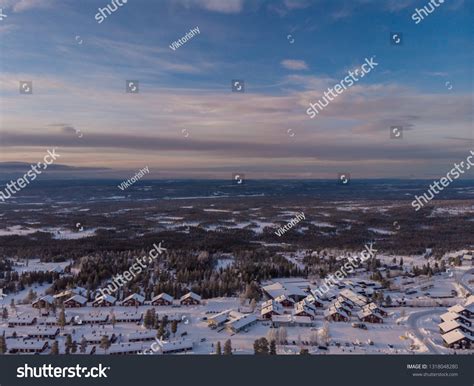 Idre Sweden January 23 2019 Aerial Stock Photo 1318048280 | Shutterstock