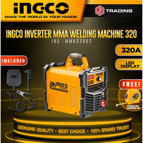 Ingco Inverter Mma Welding Machine 320 Industrial Ing Mma32062