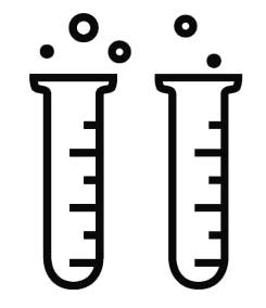 Closed Test Tube Cliparts Creative Designs For Scientific Projects