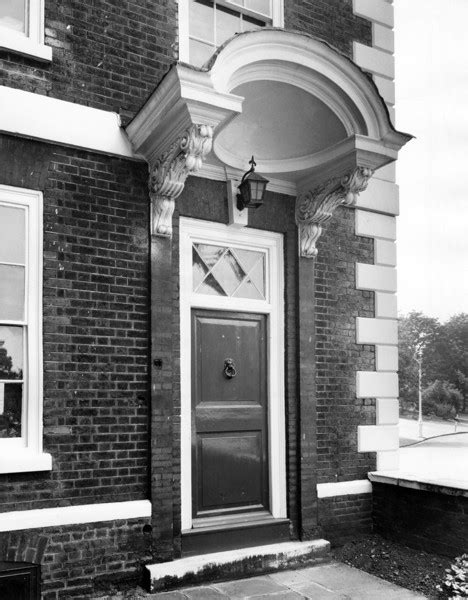 Morden College, Blackheath, London: detail of wooden doorcase | RIBA pix