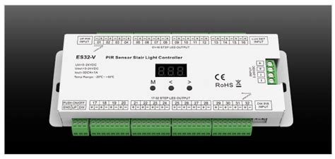 Iskydance ES32 V PIR Motion Sensor Smart Stair Light Controller User Guide