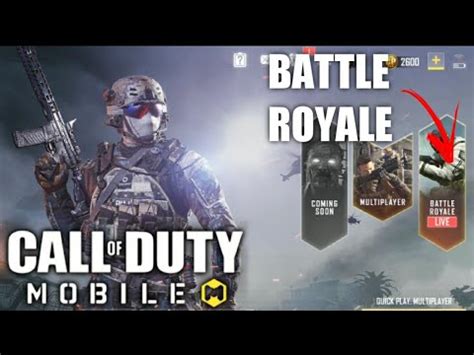 Call Of Duty Mobile Testando O Modo Battle Royale Youtube