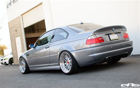 Silver Gray E46 M3 With BBS LMs And Vorsteiner V CSL Exterior BMW